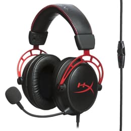 Hyperx Cloud Alpha gaming καλωδιωμένο Ακουστικά Μικρόφωνο - Μαύρο/Κόκκινο