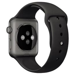 Apple Watch (Series 1) 42mm - Αλουμίνιο Γκρι σίδερο - Αθλητισμός Μαύρο