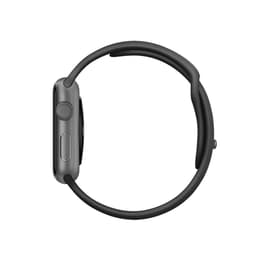 Apple Watch (Series 1) 42mm - Αλουμίνιο Γκρι σίδερο - Αθλητισμός Μαύρο