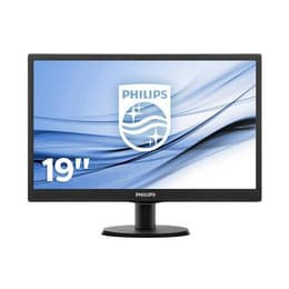 19" Philips 193V5LSB2 1366 x 768 LCD monitor Μαύρο