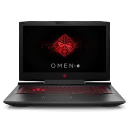 HP OMEN 17-AN025NF 17" - Core i7-7700HQ - 8GB - SSD 128 Gb + HDD 1 tbGB NVIDIA GeForce GTX 1060 AZERTY - Γαλλικό