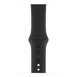 Apple Watch (Series 3) 2017 42mm - Ανοξείδωτο ατσάλι Μαύρο - Αθλητισμός Μαύρο
