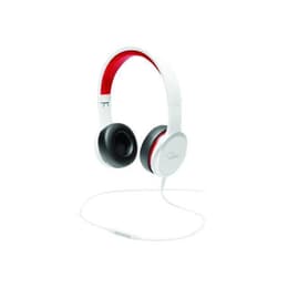 Wesc RZA Street Ακουστικά - Άσπρο/Κόκκινο