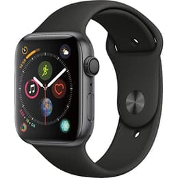 Apple Watch (Series 4) GPS 44mm - Αλουμίνιο Space Gray - Sport loop Μαύρο