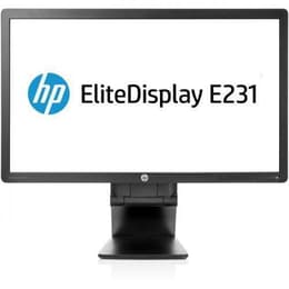 23" HP EliteDisplay E231 1920 x 1080 LCD monitor Μαύρο