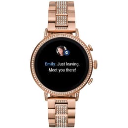 Fossil Ρολόγια Q Venture GPS - Ροζ χρυσό