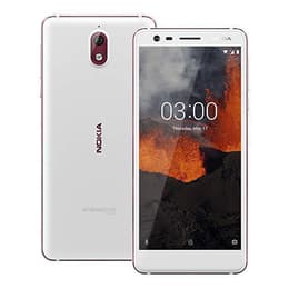 Nokia 3.1 16 GB Διπλή κάρτα SIM - Άσπρο - Ξεκλείδωτο