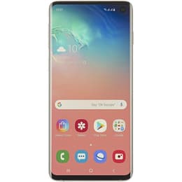 Galaxy S10 128 GB Διπλή κάρτα SIM - Άσπρο (Prism White) - Ξεκλείδωτο