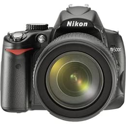 Κάμερα Reflex Nikon D5000 - Μαύρο + Φωτογραφικός φακός Nikon Nikkor AF-S DX ED GII 18-55 mm f/3.5-5.6