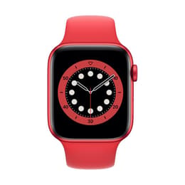 Apple Watch (Series 6) GPS + Cellular 40mm - Αλουμίνιο Κόκκινο - Sport band Κόκκινο