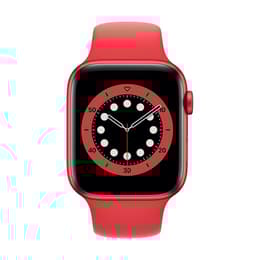 Apple Watch (Series 6) GPS + Cellular 40mm - Αλουμίνιο Κόκκινο - Sport band Κόκκινο