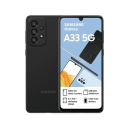 Galaxy A33 5G 128 GB Διπλή κάρτα SIM - Μαύρο - Ξεκλείδωτο