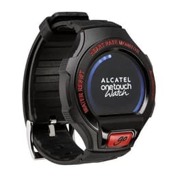 Alcatel Ρολόγια Onetouch Go Watch Παρακολούθηση καρδιακού ρυθμού - Μαύρο
