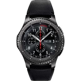 Ρολόγια Gear S3 Frontier SM-R760 Παρακολούθηση καρδιακού ρυθμού GPS - Μαύρο