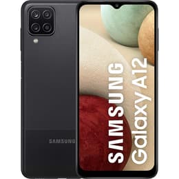 Galaxy A12 64 GB Διπλή κάρτα SIM - Μαύρο - Ξεκλείδωτο