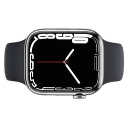 Apple Watch Series 7 (2021) GPS + Cellular 45 mm - Ανοξείδωτο ατσάλι Ασημί