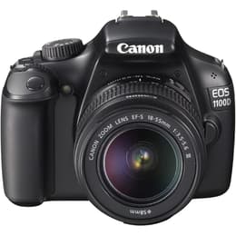 Kάμερα Reflex Canon EOS 1100D Μαύρο + Φωτογραφικός Φακός Canon EF-S 18-55 mm f/3.5-5.6 III