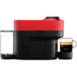Καφετιέρα Espresso με κάψουλες Συμβατό με Nespresso Krups Vertuo Pop L - Κόκκινο/Μαύρο