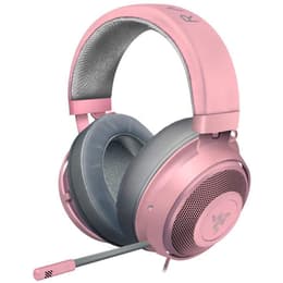 Razer Kraken Pro V2 gaming καλωδιωμένο Ακουστικά Μικρόφωνο - Ροζ/Γκρι
