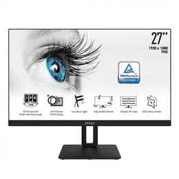 27" MSI PRO MP271P 1920 x 1080 LCD monitor Μαύρο