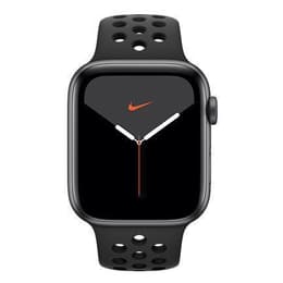 Apple Watch Series 5 (2019) GPS 44 mm - Αλουμίνιο Space Gray - Nike Sport band Μαύρο