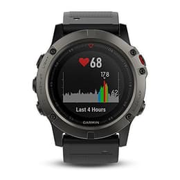 Garmin Ρολόγια Fēnix 5X Saphire Παρακολούθηση καρδιακού ρυθμού GPS - Μαύρο