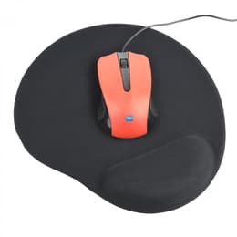 Simpletek Gel mouse pad with wrist support - Black - Ergonomic, Soft touch, Comfortable Ποντίκι