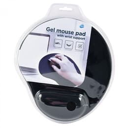 Simpletek Gel mouse pad with wrist support - Black - Ergonomic, Soft touch, Comfortable Ποντίκι