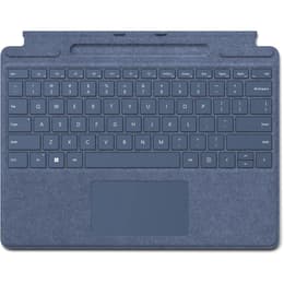 Microsoft Πληκτρολόγιο QWERTY Αγγλικά (UK) Ασύρματο Πληκτρολόγιο με φωτιζόμενα πλήκτρα Surface Pro X / Pro 8 / Pro 9 Type Cover