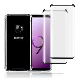 Προστατευτικό Galaxy S9 2 οθόνης - Ανακυκλωμένο πλαστικό - Διαφανές