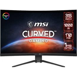 31" MSI MAG 325CQRF 2560 x 1440 LED monitor Μαύρο