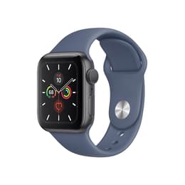 Apple Watch (Series 5) 2019 GPS 44mm - Αλουμίνιο Space Gray - Sport band Μπλε