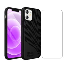 Back Market Προστατευτικό iPhone 12 mini και προστατευτική οθόνη - Ανακυκλωμένο πλαστικό - Μαύρο
