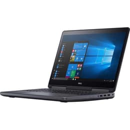 Dell Precision 7520 15" (2017) - Core i7-6820HQ - 32GB - SSD 512 GB QWERTY - Ισπανικό