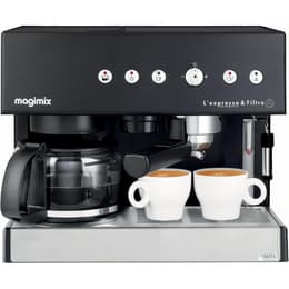 Μηχανή Espresso πολλαπλών λειτουργιών Συμβατό με φίλτρα χαρτιού (E.S.E.) Magimix 11422 Auto 1.4L - Μαύρο