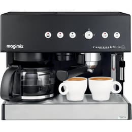 Μηχανή Espresso πολλαπλών λειτουργιών Συμβατό με φίλτρα χαρτιού (E.S.E.) Magimix 11422 Auto 1,4000L - Μαύρο