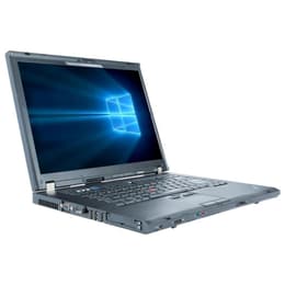 Lenovo ThinkPad T500 15" (2008) - Core 2 Duo P8600 - 4GB - SSD 128 Gb QWERTZ - Γερμανικό