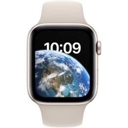 Apple Watch Series SE 2 (2022) GPS + Cellular 44 mm - Αλουμίνιο Starlight - Sport band Starlight