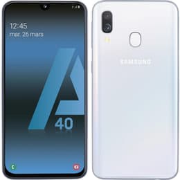 Galaxy A40 64GB - Άσπρο - Ξεκλείδωτο