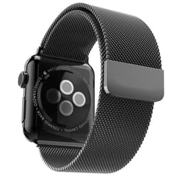 Apple Watch (Series 2) 2016 GPS 42mm - Ανοξείδωτο ατσάλι Μαύρο - Milanese Μαύρο