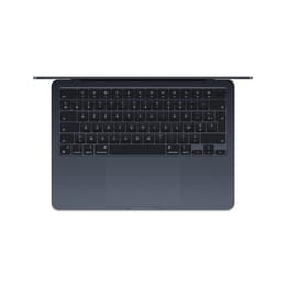 MacBook Air 13" (2024) - Apple M3 8‑core CPU καιGPU 10-Core - 16GB RAM - SSD 512GB - Πρότυπο - QWERTY - Ολλανδικό
