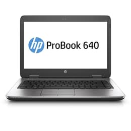 HP ProBook 640 G2 14" (2016) - Core i7-6600U - 8GB - SSD 256 Gb QWERTZ - Γερμανικό