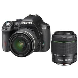 Reflex K-50 - Μαύρο + Pentax SMC DA 18-55mm f/3.5-5.6 AL WR + SMC DA 50-200mm f/4-5.6 ED f/3.5-5.6 + f/4-5.6