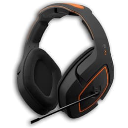 Gioteck TX-50 gaming καλωδιωμένο Ακουστικά Μικρόφωνο - Μαύρο/Πορτοκαλί