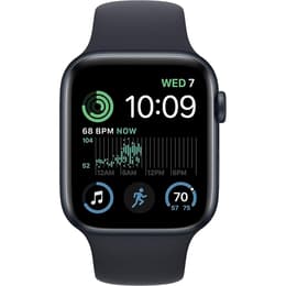 Apple Watch (Series SE) 2022 GPS 44mm - Αλουμίνιο Midnight - Sport band Midnight