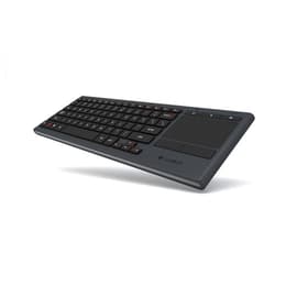 Logitech Πληκτρολόγιο AZERTY Ασύρματο Πληκτρολόγιο με φωτιζόμενα πλήκτρα K830