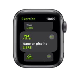 Apple Watch (Series 4) 2018 GPS 40mm - Αλουμίνιο Μαύρο - Μαύρο