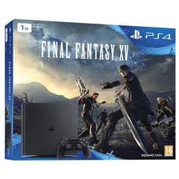 PlayStation 4 Slim 1000GB - Μαύρο + Final Fantasy XV