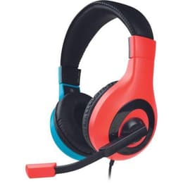 Bigben Switch V1 Μειωτής θορύβου gaming καλωδιωμένο Ακουστικά Μικρόφωνο - Κόκκινο/Μπλε
