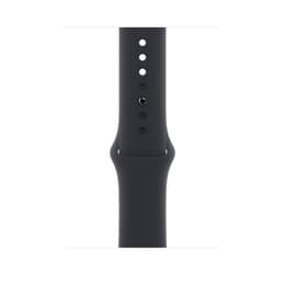 Apple Watch Series 7 (2021) GPS + Cellular 45 mm - Αλουμίνιο Midnight - Sport band Μαύρο